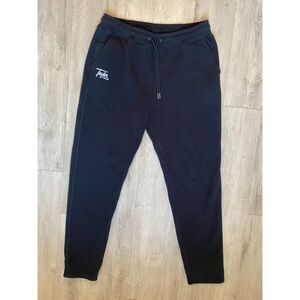 Rare TaylorMade Heritage Sunday Jogger Sweatpants Black Fleece Men's Size M Golf